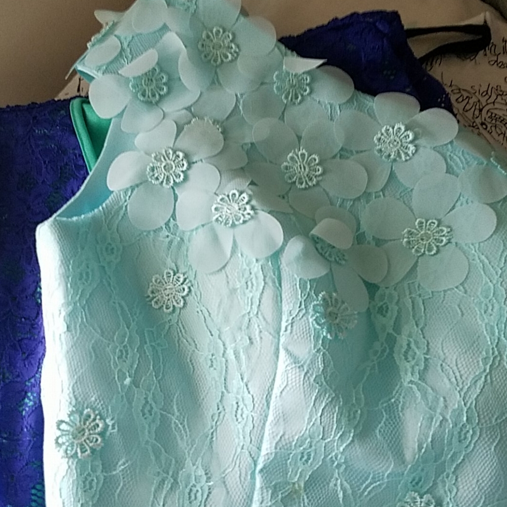 One shoulder party dress